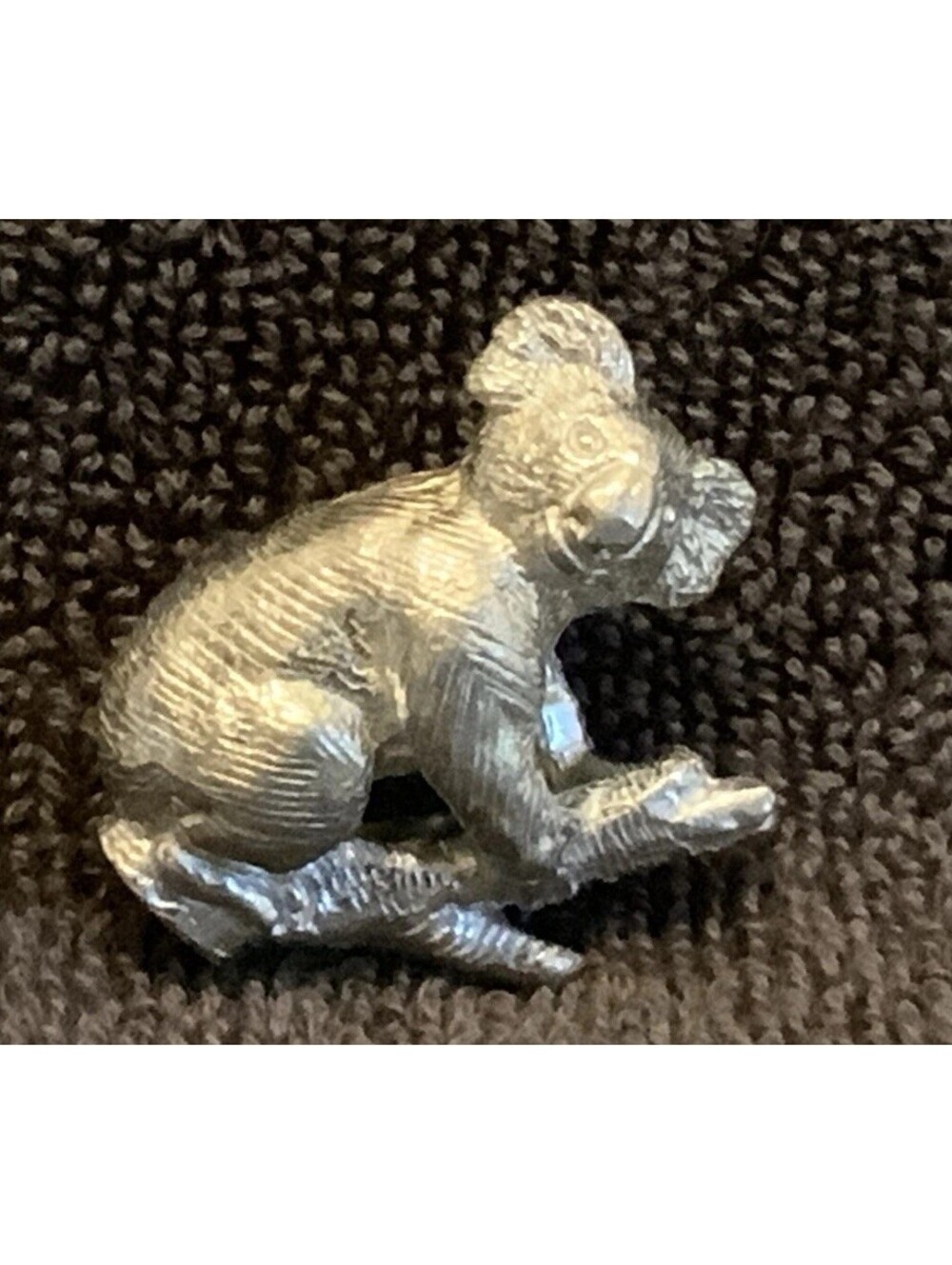 Miniature Pewter 1.25” Koala Bear Figurine